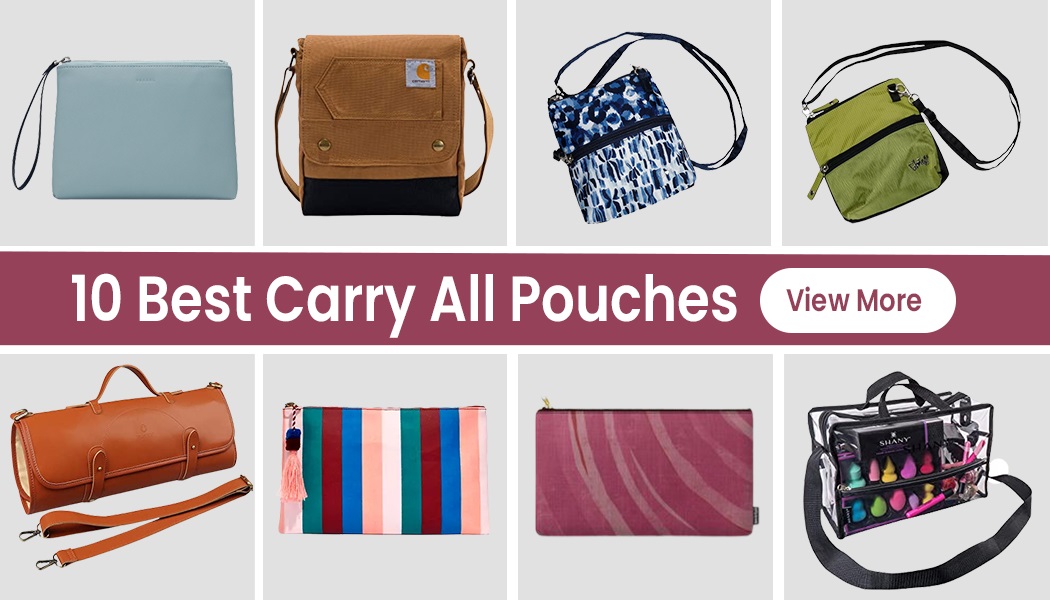 10 Fun Carry All Pouches For Storing Your Essentials When You`re On The Go